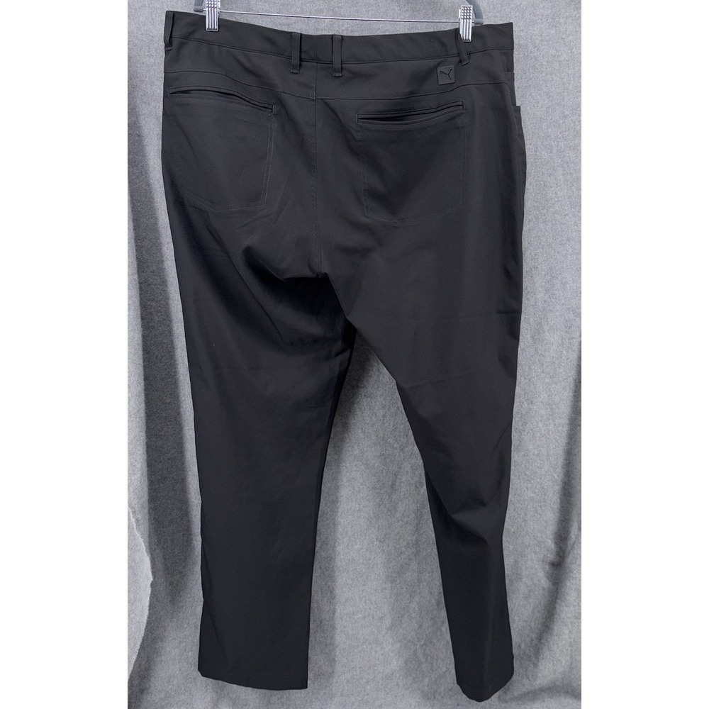 Puma Golf Pants Mens 40x32 Black Performance Stretch